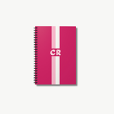 Monogram Double Stripe Notebook